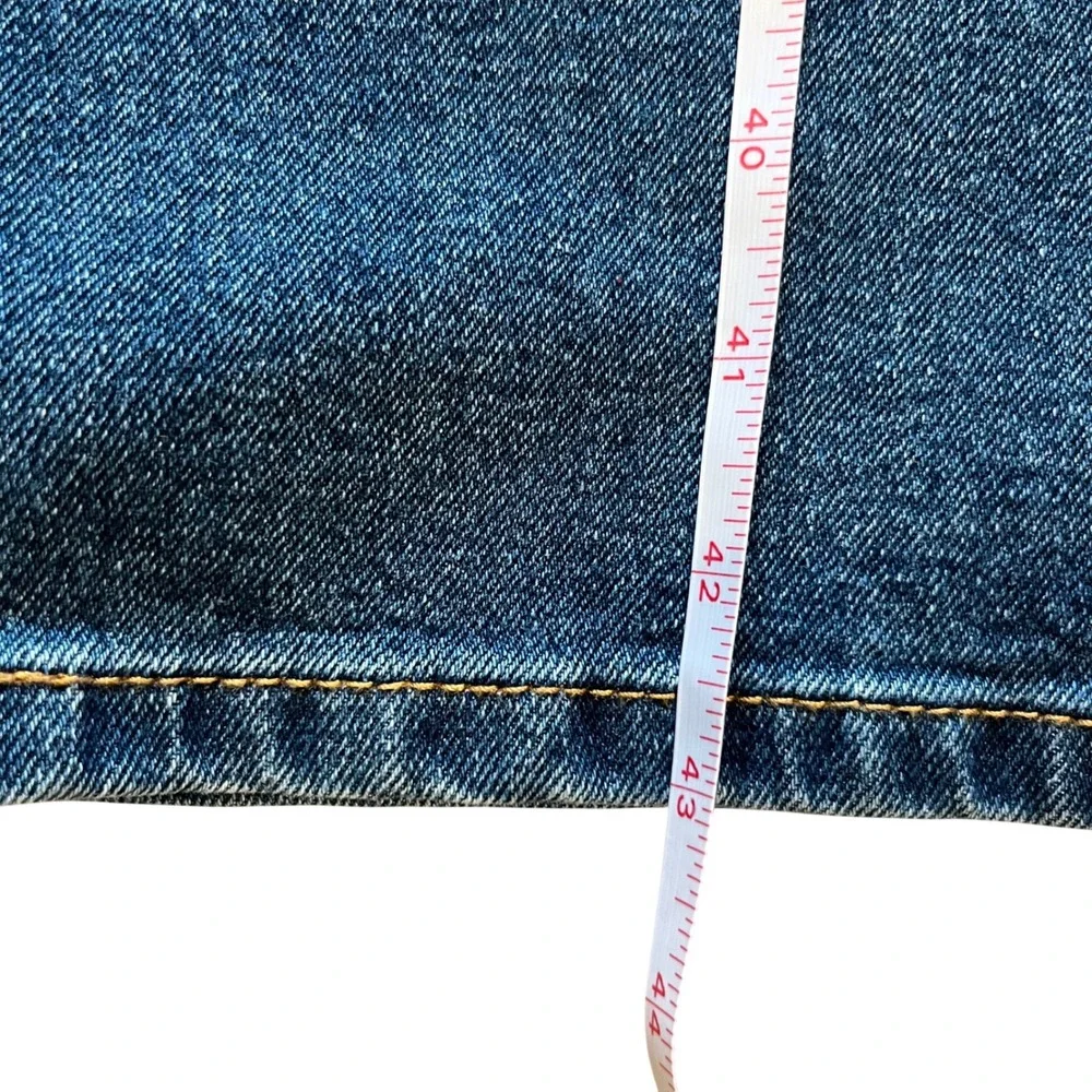 Levis 505 Regular Fit Jeans Mens 36x32 Blue Denim Straight Leg 005053126‎ NEW